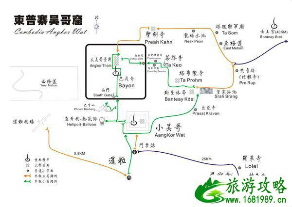 吴哥窟旅游攻略路线+价格费用参考