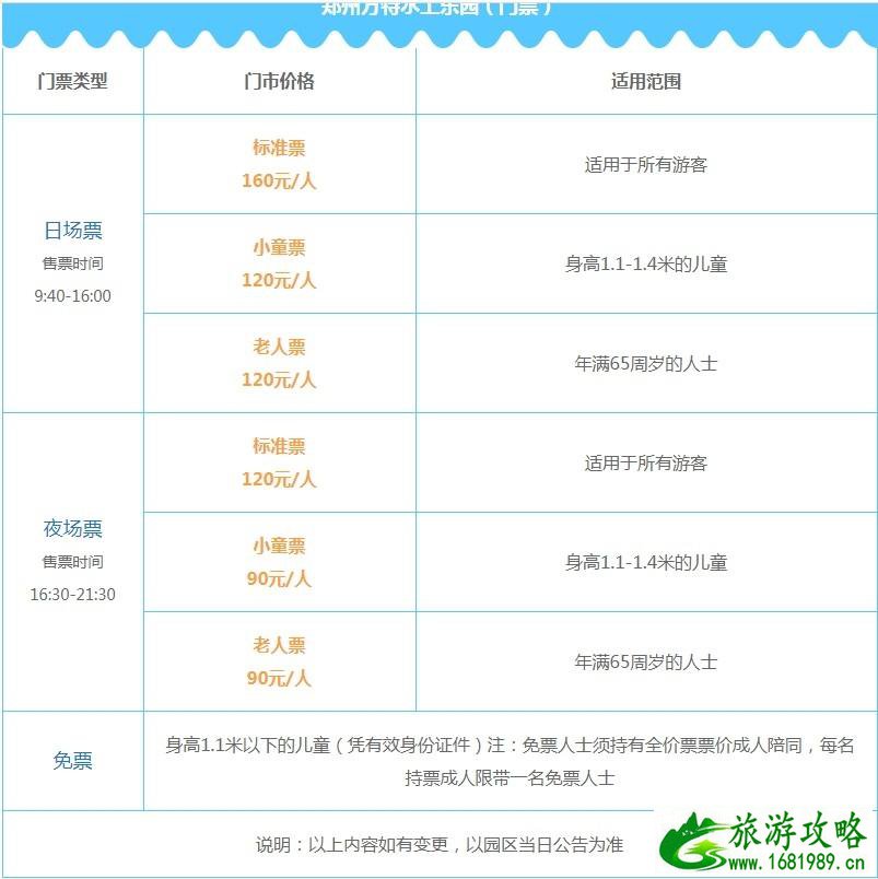 2020郑州方特水上乐园5月30日开启 水上乐园门票多少