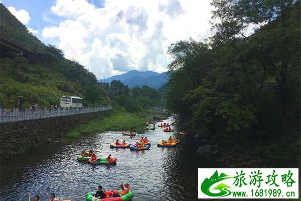 黄山市附近漂流点