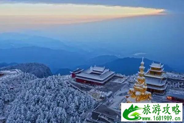 2021年乐山峨眉山滑雪场什么时候开放 门票价格多少