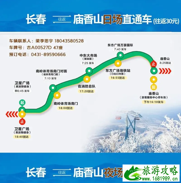 2020-2021庙香山滑雪场门票价格及开放时间