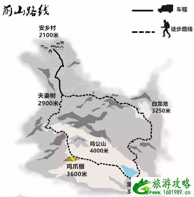 九顶山花海是前山还是后山 上山路线推荐