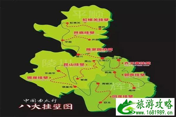 南太行山有多少条挂壁公路 地址-简介