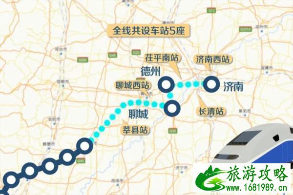 郑济高铁通车时间 郑济高铁线路图