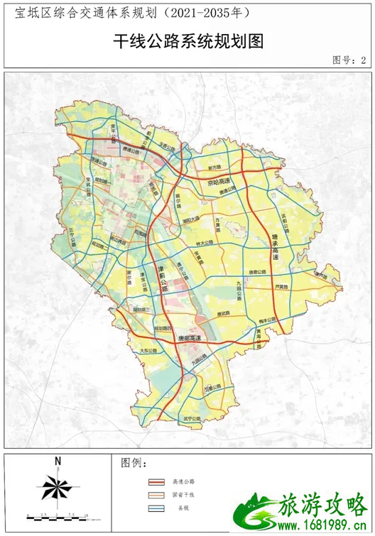 2021天津宝坻高铁规划图最新