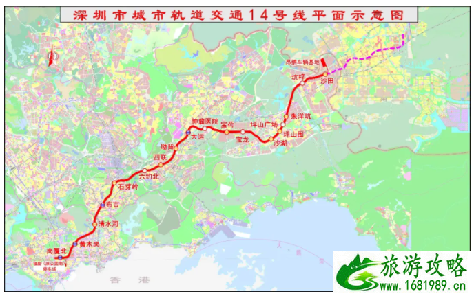 深圳地铁14号线什么时候开通-最新消息