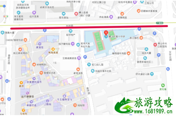 2021佛山中考交通管制时间及路段