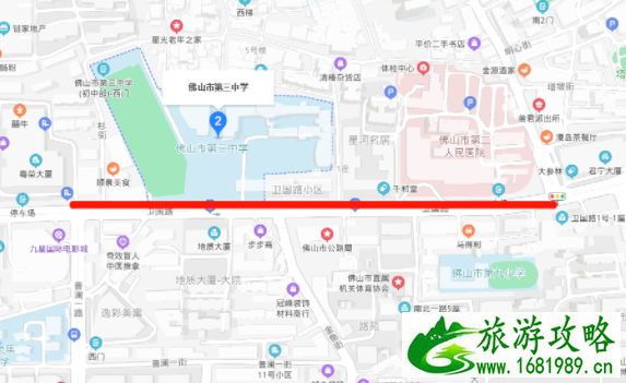 2021佛山中考交通管制时间及路段