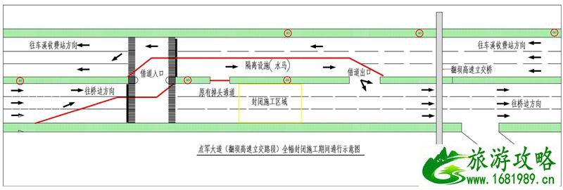 2021年6月宜昌施工交通管制路段及时间