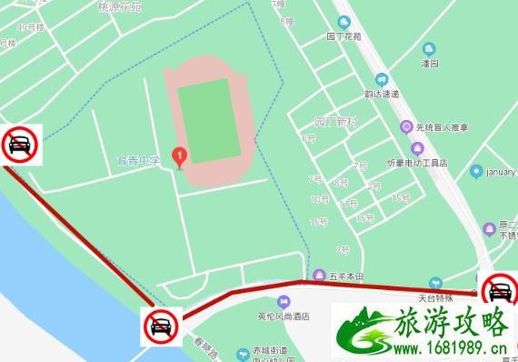 2021台州高考各大考点交通管制时间及路段