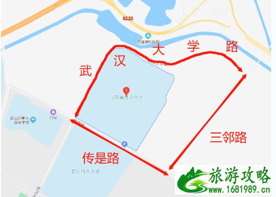 2021苏州高考交通管制时间及路段