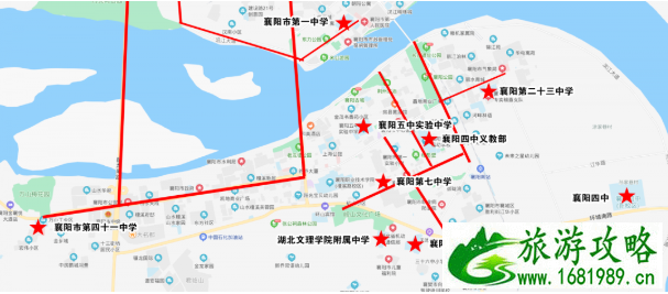 2021襄阳高考交通管制路段及时间