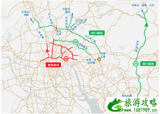 东莞返程高峰期在什么时候 2021春节东莞高速易堵路段及时间