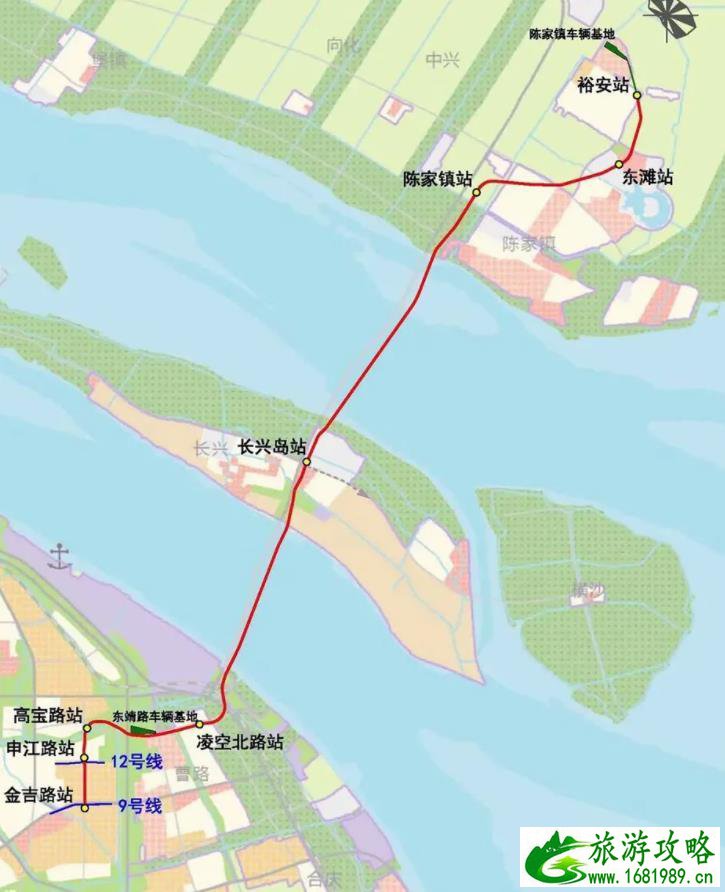 上海15号线地铁什么时候开通 上海15号线地铁线路图