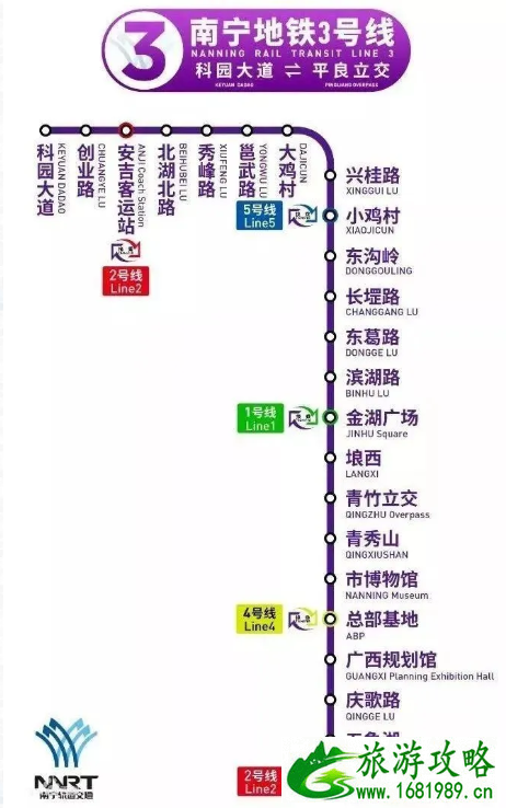 2021南宁地铁3号线长堽路站D出入口关闭时间