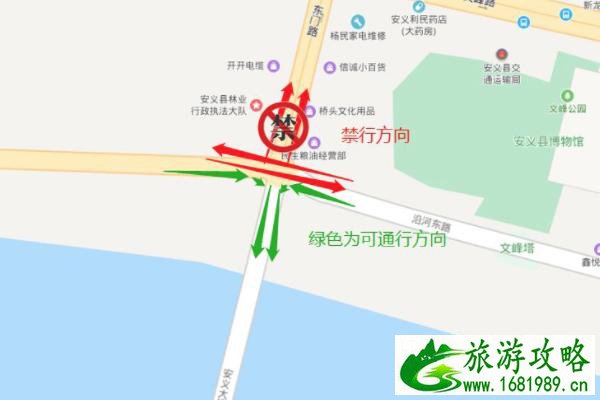 2021南昌多条路段实行交通管制以及单项通行