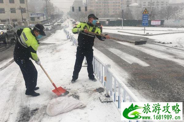 2021甘肃受降雪影响高速公路交通管制措施