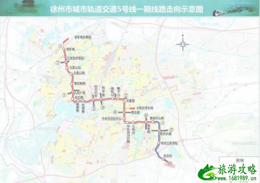 徐州地铁5号线什么时候开工 徐州地铁5号线最新规划图