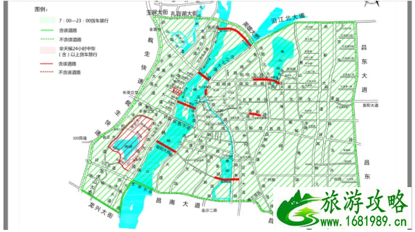 2021南昌货车限行区域图 2月19日起南昌货车禁行区域扩大