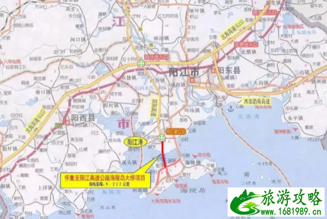 广东1月开通高速公路线路图