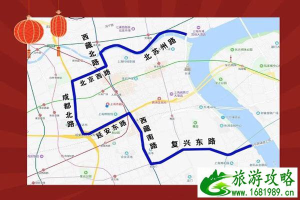 2021上海跨年交通管制时间及管制路段