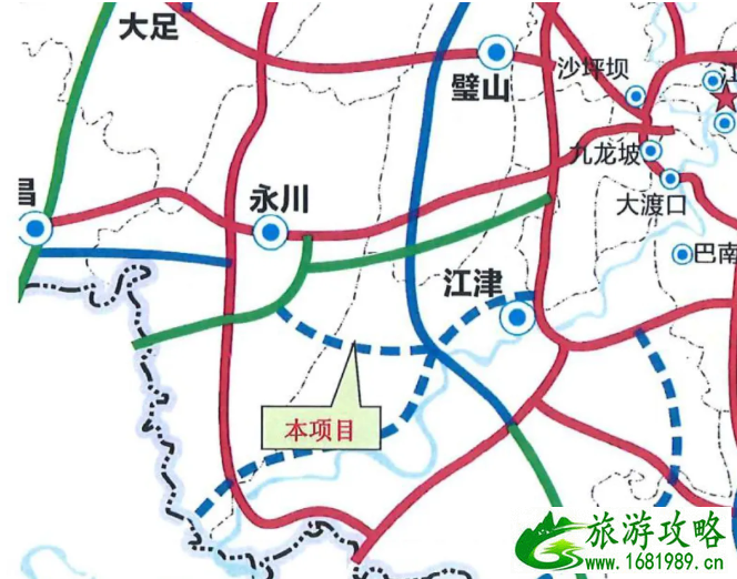 2020重庆5号线什么时候开通 江津区交通建造汇总