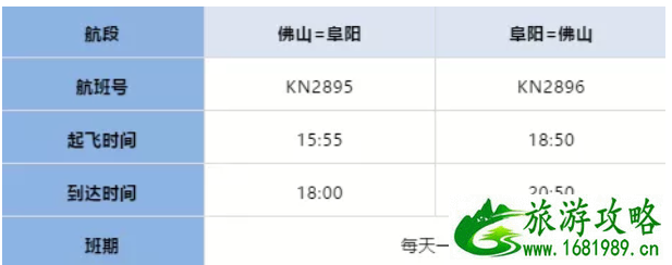 8月佛山机场新增航线 2020年佛山机场夏秋季航班计划