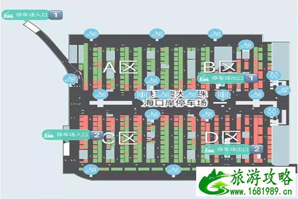 港珠澳大桥珠海公路口岸停车场收费标准