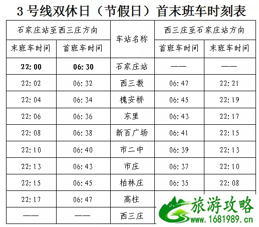 2020石家庄地铁运营时间 石家庄公交新开线路及客运站信息