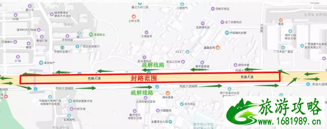 南宁南宁秀厢大道沙江立交主桥道路维修封闭 南宁春运高速拥堵路段和绕行指南