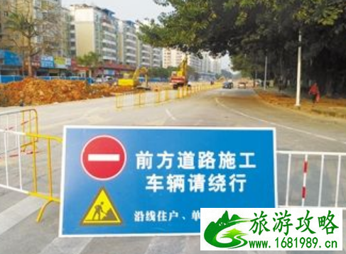 2022重庆万州道路施工交通管制时间路段