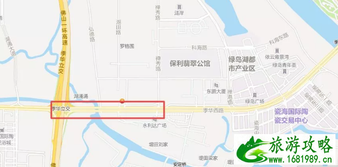 2022佛山季华西路交通管制路段+公交绕行指南