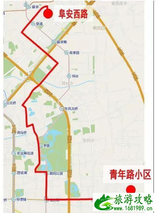 2022年6月27日起北京公交线路调整信息汇总