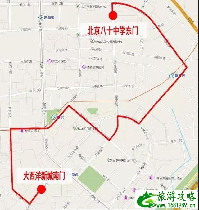 2022年6月27日起北京公交线路调整信息汇总