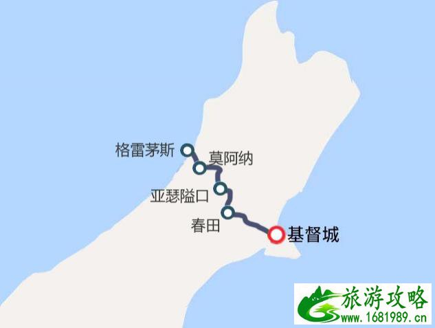 2022新西兰观光火车线路图+票价+运营时间