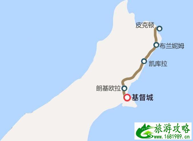 2022新西兰观光火车线路图+票价+运营时间