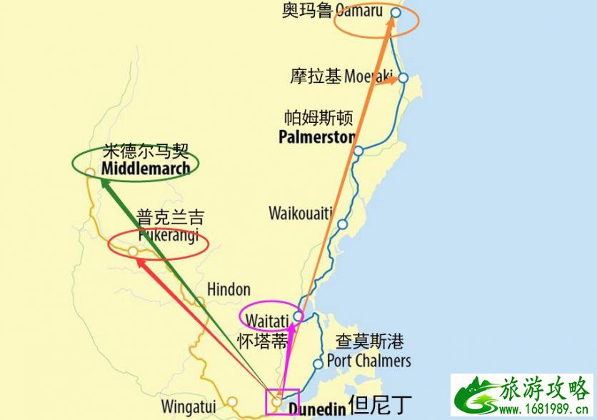 2022新西兰观光火车线路图+票价+运营时间