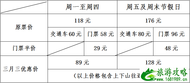 2022安吉客运站到大明山旅游专线乘车地点+运营时间+票价