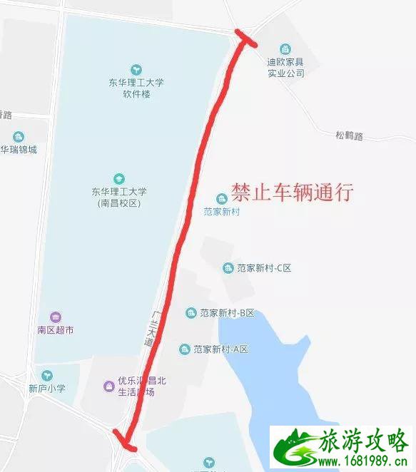 2022南昌扫墓交通管制+扫墓专线站点+墓园停车地点