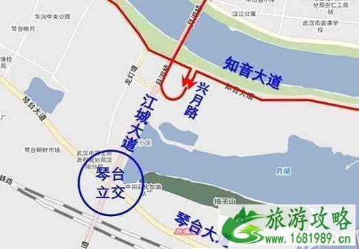 京汉大道能上月湖桥吗 哪个匝道可以上月湖桥