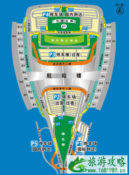 2022广州白云国际机场停车场收费标准+停车地址 广州白云国际机场附近停车场有哪些