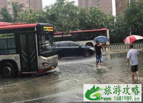 2022年7月24天津下雨哪些公交线路有影响