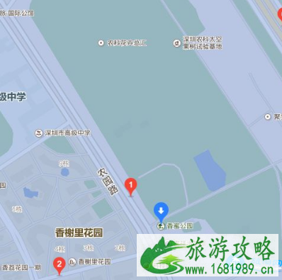 深圳香蜜公园怎么去 深圳香蜜公园交通攻略