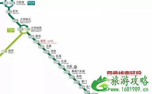 广州地铁4条新线开通 广州地铁各新线开通路线图 广州地铁哪几条新的开通了