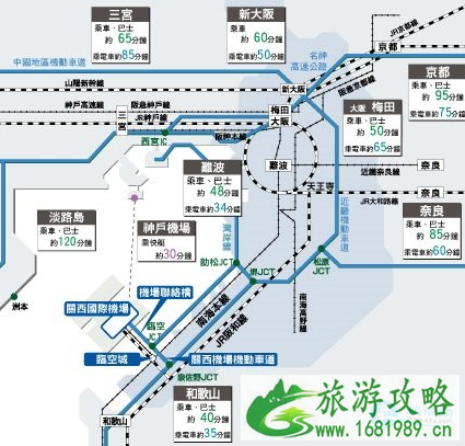 大阪旅游交通攻略