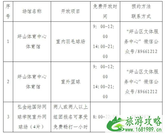 8月8日全民健身日深圳多个体育场馆免费开放-预约时间