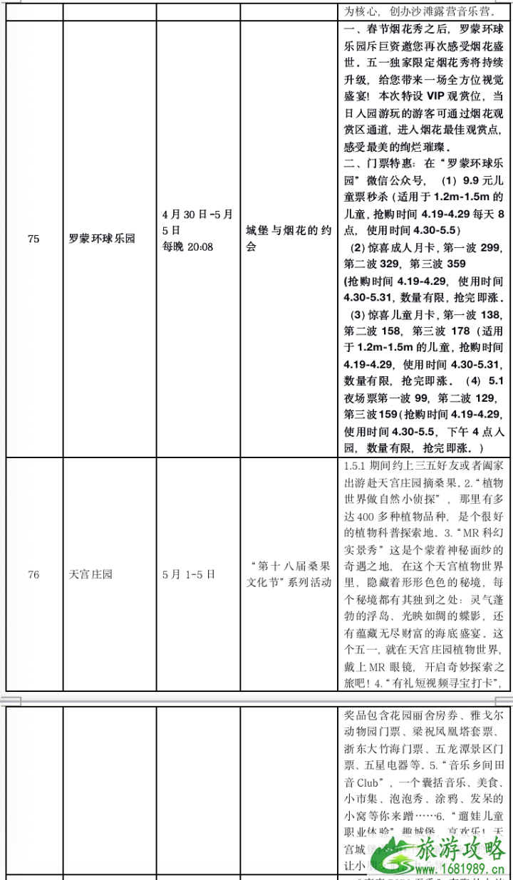 2021五一宁波旅游文化活动信息汇总-时间地点及活动内容