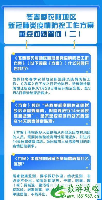 1月28号之后返乡要核酸检测吗 年后返程还要居家监测吗