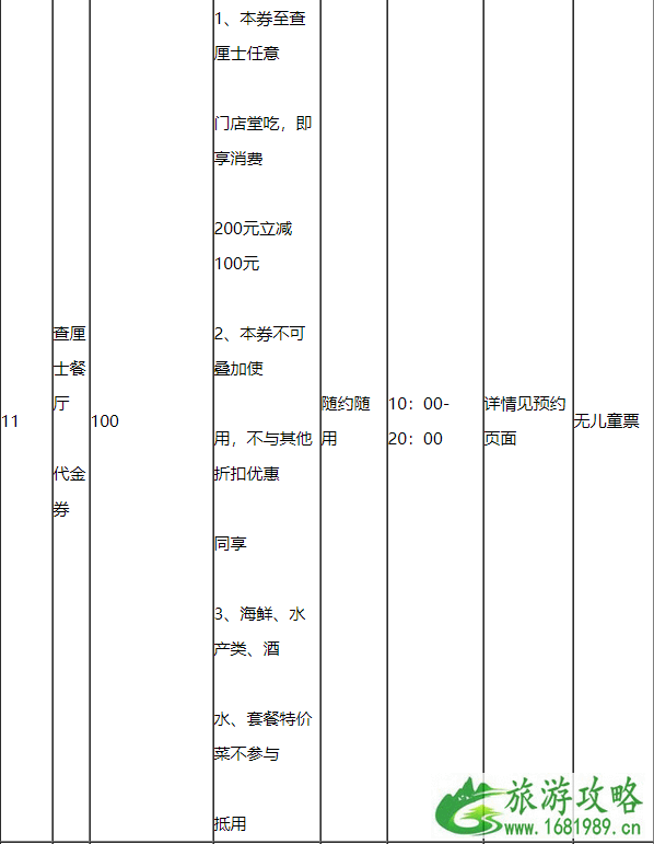 2020上海懒申活吃喝玩乐一卡通价格包含景点及使用攻略