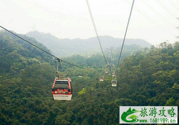 台湾猫空缆车票价及景区介绍